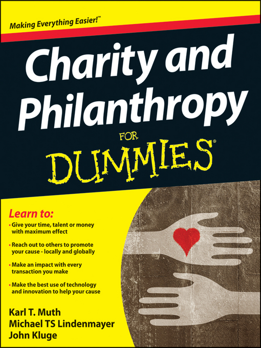 Title details for Charity and Philanthropy For Dummies by Karl T. Muth - Available